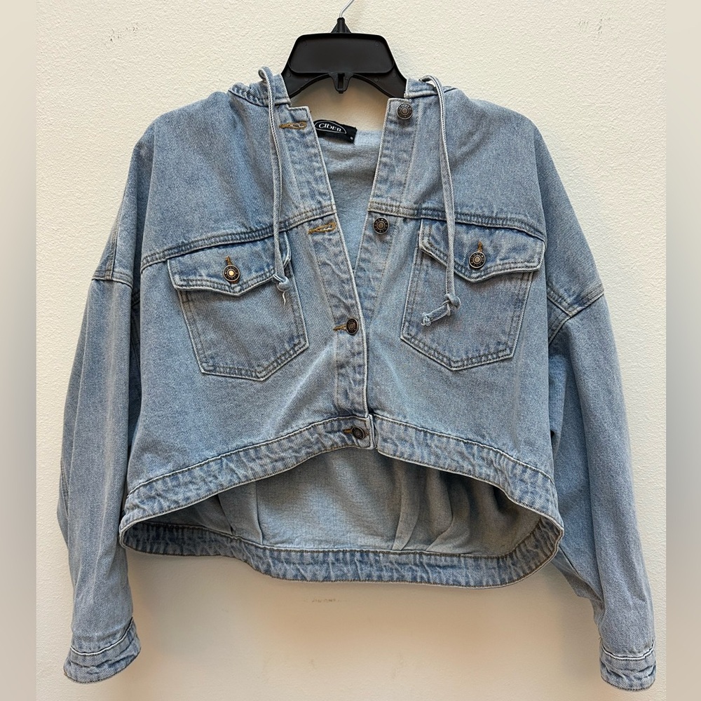 Cider Jean Cropped swing jacket
